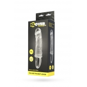 Прозрачная насадка с петлёй для фиксации - 14 см. - ToyFa - в Липецке купить с доставкой