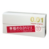 Супер тонкие презервативы Sagami Original 0.01 - 5 шт. - Sagami - купить с доставкой в Липецке