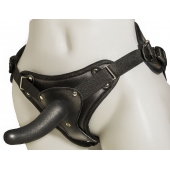 Женский страпон с вагинальной пробкой Woman Strap - 12 см. - LOVETOY (А-Полимер) - купить с доставкой в Липецке