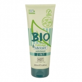 Массажный гель-лубрикант Bio 2-in-1 - 200 мл. - HOT - купить с доставкой в Липецке