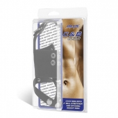Кольцо на член и мошонку Cock Ring With 2  Ball Stretcher And Optional Weight Ring - BlueLine - в Липецке купить с доставкой