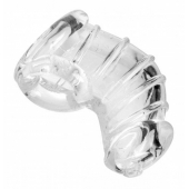 Насадка для ограничения эрекции Detained Soft Body Chastity Cage - XR Brands - купить с доставкой в Липецке