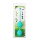 Зеленые вагинальные шарики SEE YOU IN BLOOM DUO BALLS 36MM - Dream Toys