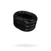 Чёрное эрекционное виброкольцо Stretch - Bathmate - в Липецке купить с доставкой