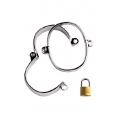 Металлические наручники на замке - ToyFa - купить с доставкой в Липецке