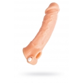 Удлиняющая насадка на пенис с вибрацией - 18,5 см. - ToyFa - в Липецке купить с доставкой