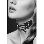 Оригинальный ошейник-чокер со шнуровкой - Bijoux Pour Toi - купить с доставкой в Липецке