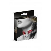 Красный чокер с замком в форме сердца - Bijoux Pour Toi - купить с доставкой в Липецке