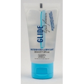 Интимная смазка на водной основе Glide - 30 мл. - HOT - купить с доставкой в Липецке