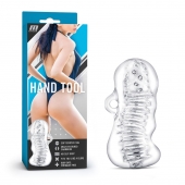 Прозрачный мастурбатор M for Men Hand Tool - Blush Novelties - в Липецке купить с доставкой
