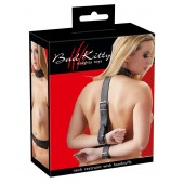 Фиксация на шею и запястья Bad Kitty Neck and Hand Restraints - Orion - купить с доставкой в Липецке