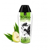 Интимный гель TOKO Pear   Exotic Green Tea с ароматом груши и зеленого чая - 165 мл. - Shunga - купить с доставкой в Липецке