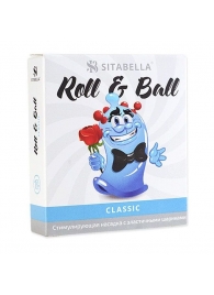 стимулирующий презерватив-насадка Roll   Ball Classic - Sitabella - купить с доставкой в Липецке