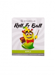 Стимулирующий презерватив-насадка Roll   Ball Apple - Sitabella - купить с доставкой в Липецке