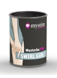 Компактный мастурбатор MasturbaTIN Swirl Girl - MyStim - в Липецке купить с доставкой