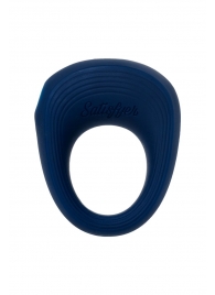 Синее эрекционное кольцо на пенис Satisfyer Ring 2 - Satisfyer - в Липецке купить с доставкой