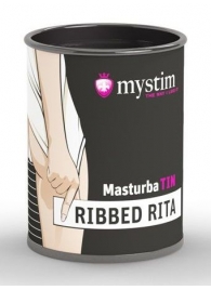 Компактный мастурбатор MasturbaTIN Ribbed Rita - MyStim - в Липецке купить с доставкой