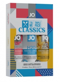 Подарочный набор лубрикантов Tri-Me Triple Pack Classics - System JO - купить с доставкой в Липецке