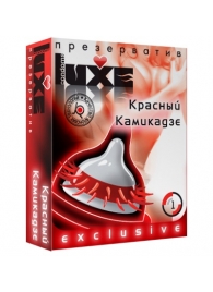 Презерватив LUXE  Exclusive   Красный Камикадзе  - 1 шт. - Luxe - купить с доставкой в Липецке