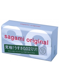 Ультратонкие презервативы Sagami Original - 12 шт. - Sagami - купить с доставкой в Липецке