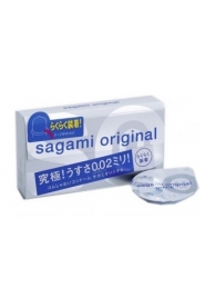 Ультратонкие презервативы Sagami Original QUICK - 6 шт. - Sagami - купить с доставкой в Липецке