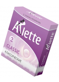 Классические презервативы Arlette Classic - 3 шт. - Arlette - купить с доставкой в Липецке