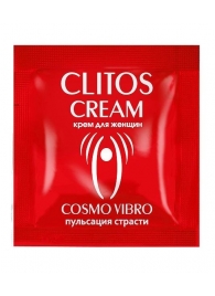 Пробник возбуждающего крема для женщин Clitos Cream - 1,5 гр. - Биоритм - купить с доставкой в Липецке