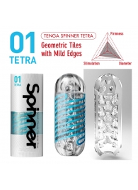 Мастурбатор SPINNER Tetra - Tenga - в Липецке купить с доставкой