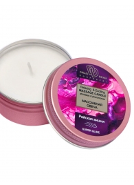 Массажная свеча  Райская вишня - БиоМед - купить с доставкой в Липецке