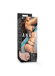 Телесный мастурбатор-ротик Angie - Blush Novelties - в Липецке купить с доставкой