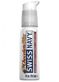 Лубрикант с ароматом шоколада Swiss Navy Chocolate Bliss Lube - 29,5 мл. - Swiss navy - купить с доставкой в Липецке