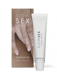 Гель для мастурбации с ароматом кокоса Slow Sex Finger Play Gel - 30 мл. - Bijoux Indiscrets - купить с доставкой в Липецке