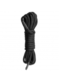 Черная веревка для бондажа Easytoys Bondage Rope - 5 м. - Easy toys - купить с доставкой в Липецке