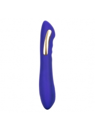 Фиолетовый вибратор с электростимуляцией Intimate E-Stimulator Petite Wand - 18,5 см. - California Exotic Novelties - купить с доставкой в Липецке