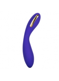 Фиолетовый вибратор с электростимуляцией Intimate E-Stimulator Wand - 21,5 см. - California Exotic Novelties - купить с доставкой в Липецке