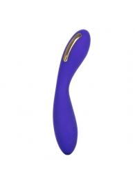 Фиолетовый вибратор с электростимуляцией Intimate E-Stimulator Wand - 21,5 см. - California Exotic Novelties - купить с доставкой в Липецке