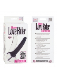 Насадка на пенис Silicone Love Rider Dual Penetrator для двойного проникновения - 14 см. - California Exotic Novelties - в Липецке купить с доставкой