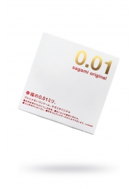 Супертонкий презерватив Sagami Original 0.01 - 1 шт. - Sagami - купить с доставкой в Липецке