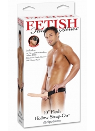 Мужской полый страпон 10  Hollow Strap-On - 24 см. - Pipedream - купить с доставкой в Липецке