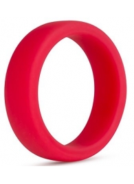 Красное эрекционное кольцо Silicone Go Pro Cock Ring - Blush Novelties - в Липецке купить с доставкой