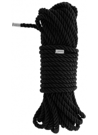 Черная веревка для бондажа BONDAGE ROPE - 10 м. - Dream Toys - купить с доставкой в Липецке