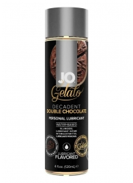 Лубрикант с ароматом шоколада JO GELATO DECADENT DOUBLE CHOCOLATE - 120 мл. - System JO - купить с доставкой в Липецке