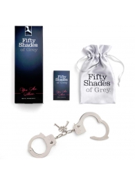 Металлические наручники Metal Handcuffs - Fifty Shades of Grey - купить с доставкой в Липецке