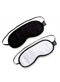 Набор из двух масок на глаза Soft Blindfold Twin Pack - Fifty Shades of Grey - купить с доставкой в Липецке