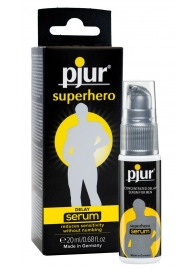 Сыворотка-пролонгатор pjur SUPERHERO Delay Serum - 20 мл. - Pjur - купить с доставкой в Липецке