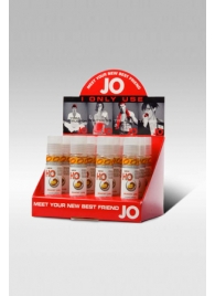 Лубрикант с ароматом персика JO Flavored Peachy Lips - 30 мл. - System JO - купить с доставкой в Липецке