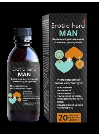 Мужской биогенный концентрат для усиления эрекции Erotic hard Man - 250 мл. - Erotic Hard - купить с доставкой в Липецке