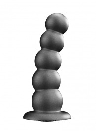 Черная насадка-плаг на харнесс PLATINUM 9 - 24 см. - LOVETOY (А-Полимер) - купить с доставкой в Липецке