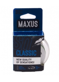 Классические презервативы в пластиковом кейсе MAXUS Classic - 3 шт. - Maxus - купить с доставкой в Липецке