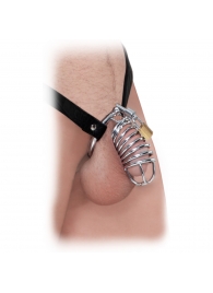 Кольцо верности Extreme Chastity Belt с фиксацией головки - Pipedream - купить с доставкой в Липецке